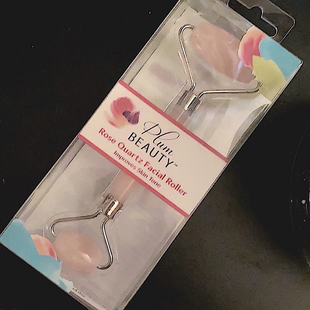 Rose Quartz face roller